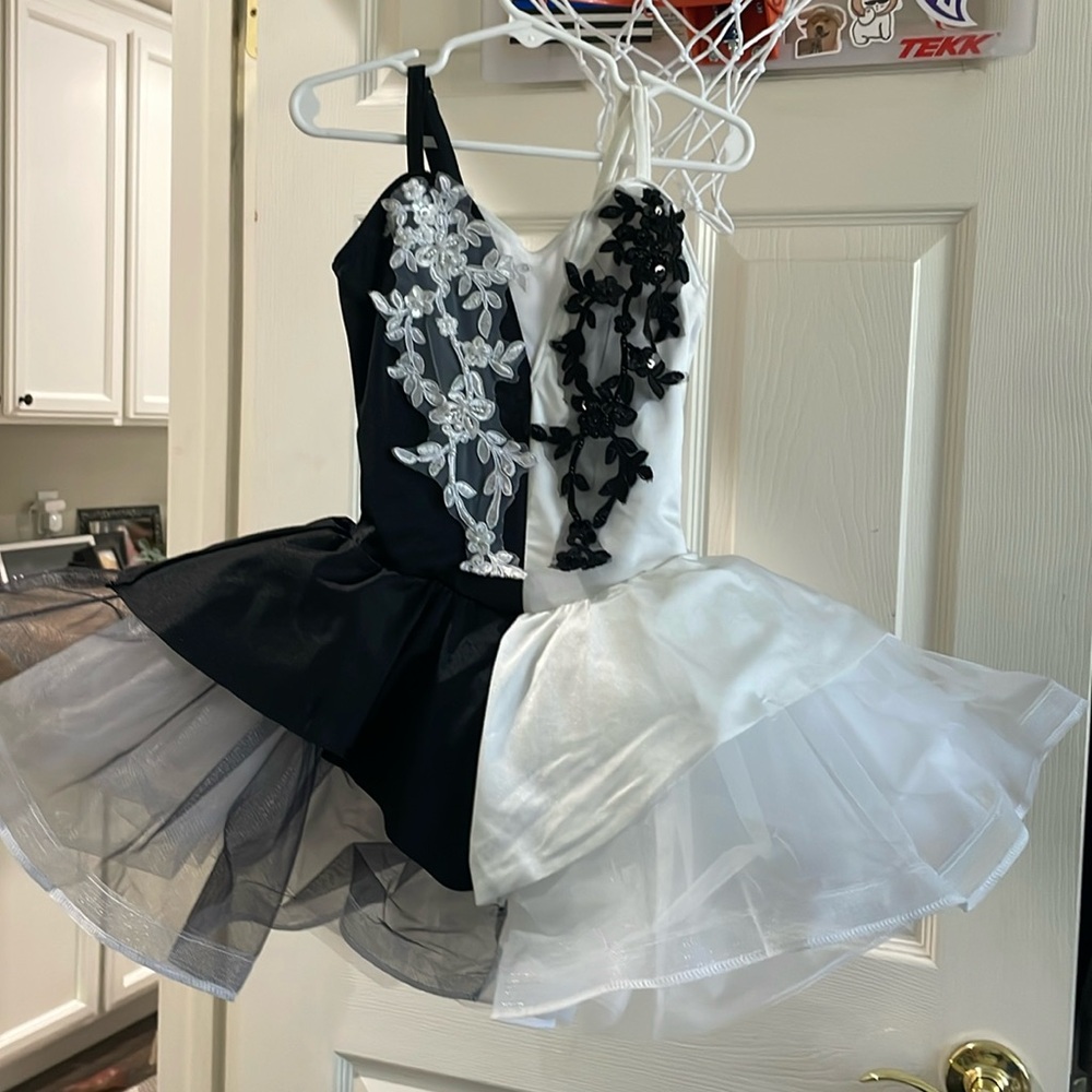 Black & White Weissman leotard/ballet tutu